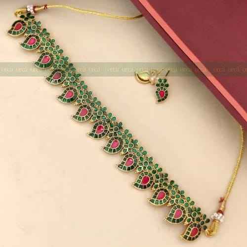 Mango Kemp Necklace With Earring