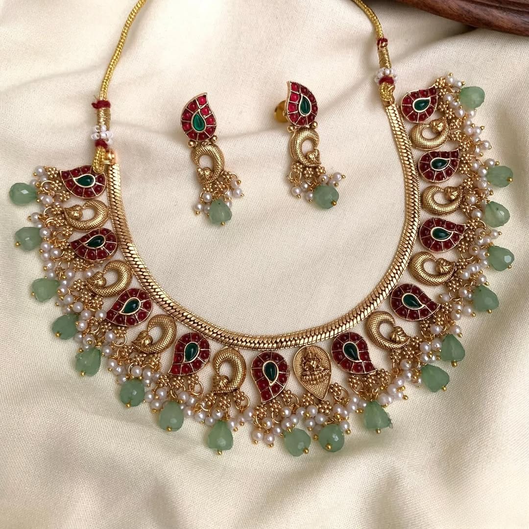 Aishwarya Lakshmi Necklace With Earring