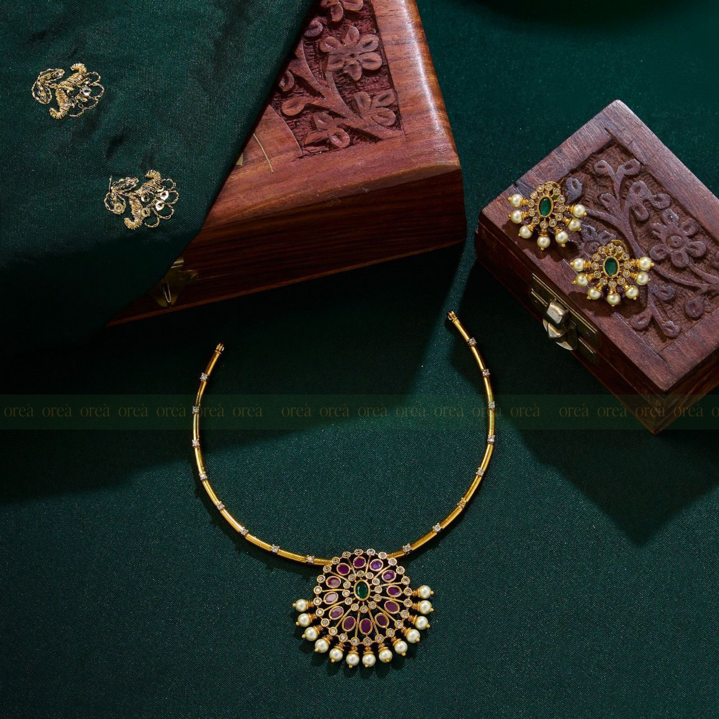 Pearl Pendant Hasli choker