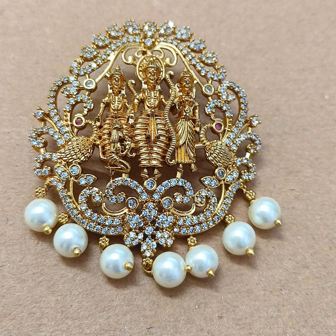 2 IN 1 Handmade Premium Peral Necklace With Earring