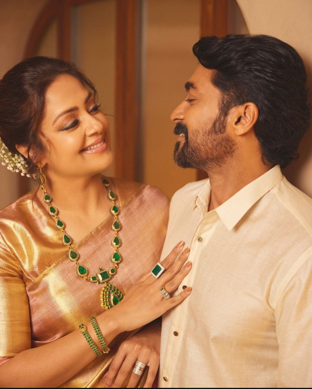 Jyothika Inspired Necklace AD Stone Necklace