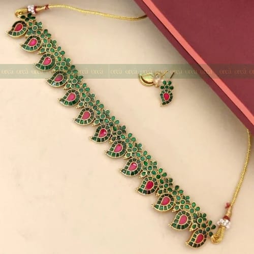 Mango Kemp Necklace With Earring