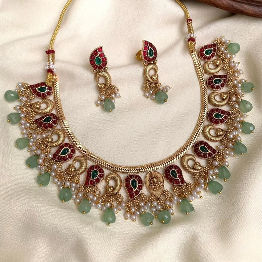 Aishwarya Lakshmi Necklace With Earring