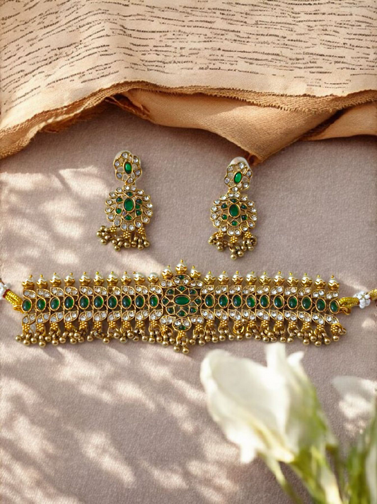 Kemp Choker with earrings