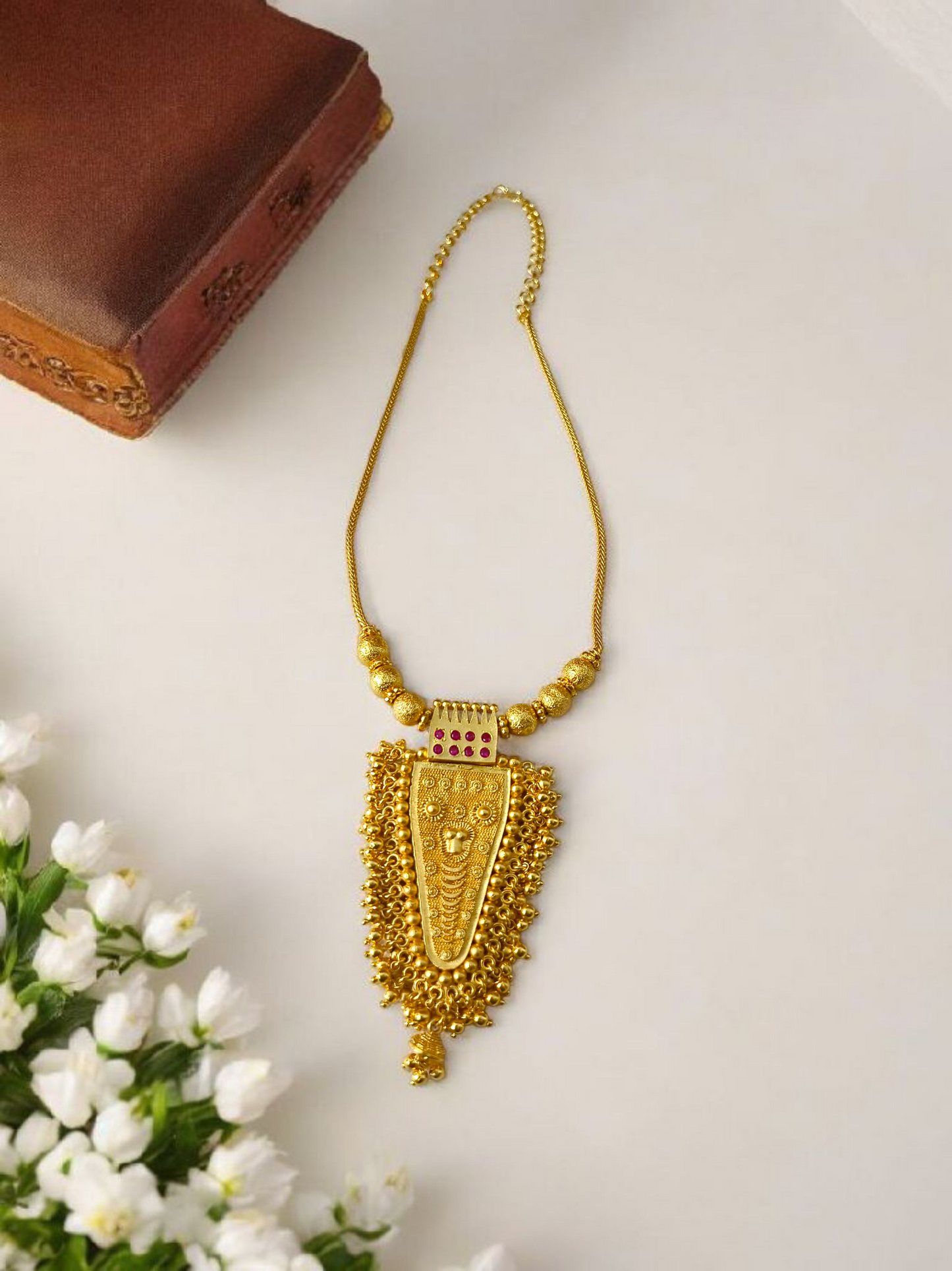 Premium Gold Plated Nettipattam