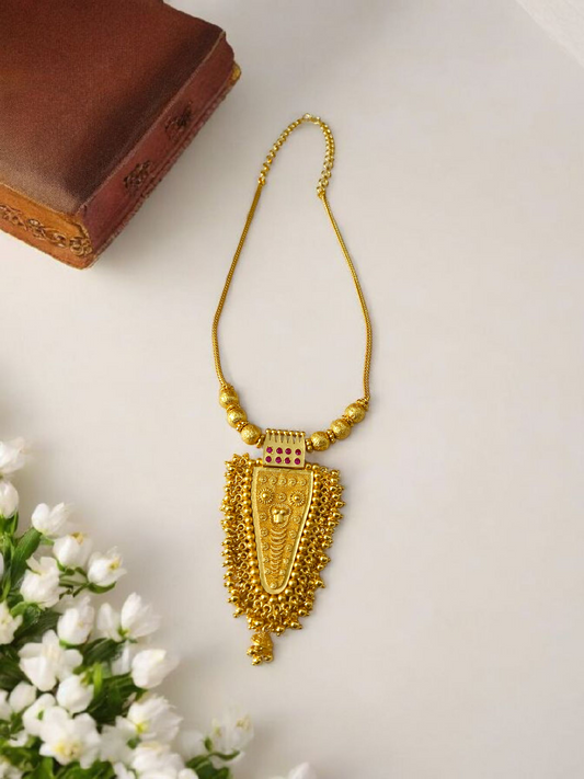 Premium Gold Plated Nettipattam